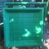 Pozos Recesos para Jardín y Césped de Alta Carga para Paisajismo y Decoración, Pozos Invisibles para Plantar Césped, Macetas de Plástico Redondas y Cuadradas para Césped con Tapas