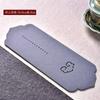 Nuevo Posavasos de Fieltro para Té con Patrón Ruyi, Alfombrilla Absorbente para Té que Preserva la Salud, Alfombrilla con Aislamiento Térmico Anti-quemaduras, Alfombrilla de Fieltro para Juego de Té Kung Fu
