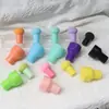 Esponja de Cogumelo Selecionada Cuidadosamente, Expande Quando Molhada em Água, Dupla Utilização para Molhado e Seco, Não Absorvente de Pó, Cabeça de Esponja Conformável Ferramenta de Maquiagem