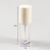 Suministro Directo de Fábrica Botella Transparente Cilíndrica de Petg de Gran Capacidad 6-7ml Tubo para Brillo de Labios Botella de Brillo de Labios DIY Se Puede Imprimir con Logo