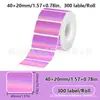 Papel de etiqueta térmica autoadhesivo es adecuado para papel de impresión térmica láser Phomemo M110/Shuofang T50M Pro