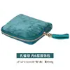 Casual Ins Transfronteiriço Espelho Portátil Joias Mini K-Style Bolsa com Zíper Feminina Colar Anel Caixa de Armazenamento de Joias