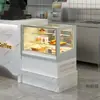 Panadería Mostrador de Pasteles Tienda de Té de Leche Pequeño Bar de Frutas Refrigerador para Conservar Alimentos Cafetería Postre Occidental Refrigerador de Postres