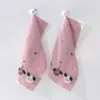 Toalla Infantil Tipo Algodón Puro A Toalla Infantil de Algodón Bordada Toalla Facial 100% Algodón Suave y Absorbente Pañuelo de Guardería