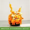 Arranjo de Flores de Mesa Cascata Decoração com Flores Artificiais para Paisagismo de Sala de Estar, Decoração de Interiores e Enfeites de Mesa