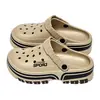 Zuecos antideslizantes para quirófano médico para hombre, calzado de verano para exteriores 2026, pantuflas para el hogar de suela gruesa, sandalias cómodas, sin olor, silenciosas