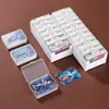 Caixa de Armazenamento para Jogos de Tabuleiro e Cartas Caixa Plástica Transparente Cartas de Jogo Ultraman Organizador de Nomes de Cartas Armazenamento