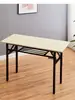 Mesa plegable para el hogar, Escritorio rectangular para estudiar, Mesa de entrenamiento, Mesa para puesto exterior, Mesa de conferencias, Mesa larga, Mesa de comedor simple