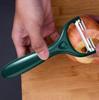 Descascador de Aço Inoxidável em Estoque Descascador de Batata Raspador Descascador de Frutas Melão Ferramenta Multifuncional Doméstica de Cozinha