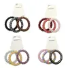 Anillo para Teléfono de Gel Grueso Elástico Nuevo para Comercio Exterior de Amazon Lazo para el Cabello para Cola de Caballo Alta Mujeres