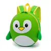 Mochila Infantil Cartoon Pinguim Resistente Tendência Transfronteiriça Super Fofa para Meninos e Meninas do Jardim de Infância