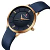 Procesamiento de Relojes Personalizados, Relojes de Cuarzo para Mujer, Correas de Cuero Genuino, Fábricas de Relojes Realizan Diseño OEM de Varios Relojes