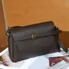 Bolsa Transversal de Couro Legítimo Tanning Vegetal Versátil Bolsa de Ombro Novo Estilo 2026 Elegante Bolsa de Braço Pequena Quadrada para Mulheres
