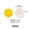 Flor flor pequeña crisantemo sombrero caramelo paleta Molde de Silicona corona Mickey diy pastel horneado decoración molde
