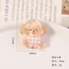 Accesorios de Resina Dibujos Animados Lindos Gatito Transparente Cachorro DIY Pegamento de Crema Funda de Teléfono Pegatinas Accesorios para el Cabello