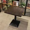 Mesa de comedor para uso doméstico en apartamentos pequeños, viviendas de alquiler, mesa de reuniones sencilla, juego de mesa de comedor rectangular comercial y sillas para restaurantes