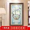 Pintura de diamante 5D de estilo europeo, sencilla y moderna, para sala de estar, pasillo, pasillo, punto de cruz de diamante, edición vertical