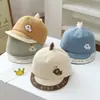 Chapéu de Bebê Cartoon de Nuvem para Primavera e Outono, Novo Boné com Bico de Pato para Meninos Pequenos de 6 a 24 Meses, Chapéu de Sol