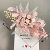 Nuevos Arreglos Florales de Piso para Decoración de Bodas, Arte Floral para Bodas, Arreglos Florales para Escenario en T, Arreglos Florales de Bienvenida para Hoteles