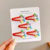 Lindos Pasadores Florales para Niños, Pinzas Bb para Flequillo Lateral de Niñas, Accesorios para el Cabello de Alta Gama para Bebés