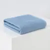 Toalla Fina de Gasa Arrugada Estilo Japonés, Suave, Absorbente, Transpirable, Hidratante, Toalla para Lavado Facial, Color Liso, Sencilla y Amigable con la Piel