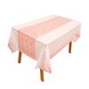Amazon Black Gold Dot toalha de mesa à prova d'água óleo PEVA festa wash-free toalha de mesa de decoração de festa 137 * 274 cm