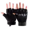 Luvas Táticas Sem Dedos para Homens, Primavera e Verão, Ciclismo ao Ar Livre, Combate, Camuflagem, Luvas Respiráveis de Meio Dedo, Exclusivamente para Primavera e Verão
