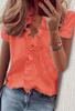 Wishebay primavera y verano europeo y americano nueva camisa de manga larga con volantes camisa de mujer
