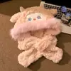Novo Chapéu de Urso de Pelúcia de Inverno 2025 para Mulheres, Chapéu com Capuz Espesso e Quente para Adultos com Proteção para Orelhas, Estilo Fofo Lei Feng