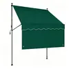 Loja de Fábrica ao Ar Livre Toldo de Sol Toldo Inclinado para Chuva Toldo Dobrável Retrátil Toldo de Sol para Loja Toldo à Prova de Chuva para Varanda de Casa