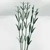 Venta al por mayor de fábrica Tallo de Flor Clavel Verde Flor Artificial Arte Floral Rama Falsa Rama Envueltos Material de Producción para Manualidades DIY