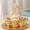 Traje de Vinho de Luxo Entrada Criativa Copo de Licor de Luxo Garrafa de Licor Vintage Taça de Brinde para Casamento Decoração de Casa