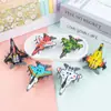 Brinquedos Infantis Puxar para Trás Caça de Lata Militar Modelo de Avião de Simulação Enfeites Presentes de Jardim de Infância Barracas de Rua Atacado