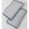 Pano de Louça de Aço Inoxidável Antiaderente Camada Dupla Fio de Prata Gaze de Algodão Toalha de Louça Escova Removedora de Manchas de Cozinha Doméstica Pano de Limpeza para Louça