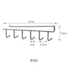 Estante Colgante para Gabinete de Cocina de una Pieza para Dropshipping, Sin Rastro, Sin Taladro, Estante de Pared, Gancho, Estante de Almacenamiento