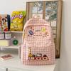 Mochila Fofa de Design de Nicho para Menina Estudante do Ensino Médio e Fundamental Mochila Escolar Feminina Nova de Grande Capacidade