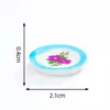 Taza de Té Cerámica Impresa Retro Nostálgica Tetera Juguete de Comida Casa de Muñecas Accesorios de Decoración DIY Adornos en Miniatura