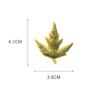Acessórios de Fivela de Flor de Folha Destacável para Sapato Tamanco DIY Transfronteiriço, Fivela Decorativa Criativa de Planta da Moda Atacado