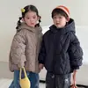 Chaqueta acolchada de algodón para niños con forro polar, abrigo acolchado grueso de algodón con capucha para niñas y niños, nueva chaqueta acolchada para bebé de otoño e invierno 2026