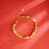 Pulsera exquisita de oro arena para mujer estilo coreano elegante retro estilo étnico combinable joyería hueca Venta al por mayor de accesorios Yiwu