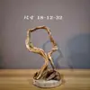 Adornos de Talla de Raíz de Ciprés de Acantilado de Taihang, Tallas de Madera Natural de Forma Libre de Guanyin y Maitreya, Artículos de Regalo, Artesanías de Madera Añeja