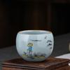 Taza de té Horno Ru La porcelana Ru se puede criar taza maestra de cerámica abierta taza de té grande juego de té kung fu taza de té taza individual taza de té