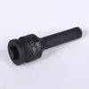 Hexágono soquete 1/2 pistola de ar comprimido de uma peça cabeça de lote pneumática hexagonal chave de fenda manga ameixa manga hexagonal pistola de ar terno lote