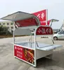 Carro multifuncional para puesto de mercado nocturno, carrito de snacks, carrito eléctrico de tres ruedas para celebridades de internet, carrito de desayuno, carrito de comida rápida, comercial