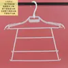 Cabides Plásticos Estilo Coreano para Roupas Infantis, Cabides para Ternos Infantis, Ganchos de Exposição para Lojas de Roupas Infantis, Rotativos