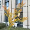 Huaxigu 2025 Nuevos Productos Otoño/Invierno Serie de Colores de Otoño Flores Artificiales Hierba de Plástico Decoración de Bodas Vegetación Artificial Venta al por Mayor