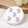 Nuevos Colores Macaron Tela Pequeña Luna Accesorios DIY Hecho a Mano Niños Pasador para el Cabello Ropa Sombrero Decoración Materiales Venta al por Mayor