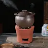 Estufa de Carbón Estufa de Carbón Estufa de Arcilla Roja Estufa Pequeña Estufa Carbón de Oliva Carbón Tetera Kung Fu Hervidor de Agua para el Hogar Estufa para Té