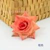 Flor de Rosa de Esquina 3D Rosa de Simulación Impresión 3D Flor de Seda Venta Caliente Transfronteriza Producto Minoritario Tocados Accesorios para el Cabello Fabricación