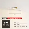 Armário de Espelho com Iluminação LED para Banheiro Estilo Americano, Cobre Integral, Espelho Frontal, à Prova d'Água, Luz para Maquiagem, Ferro de Guangdong